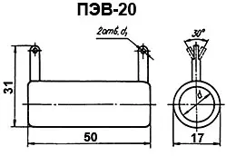 ПЭВ-20 1.2 кОм фото 3 ПЭВ-20 1.2 кОм фото 3