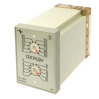 ВЛ-48 0-9 сек./ 0,1-1,0 сек.24В реле времени фото 2 ВЛ-48 0-9 сек./ 0,1-1,0 сек.24В реле времени фото 2