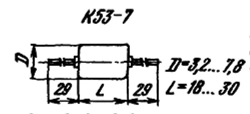 К53-7 15в 4.7 мкф фото 3 К53-7 15в 4.7 мкф фото 3