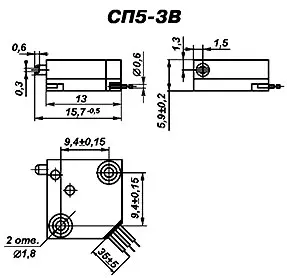 СП5-3В 1Вт 10кОм фото 3