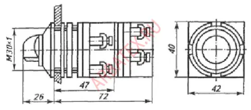 ПЕ-062 переключатель (исп.2) фото 3