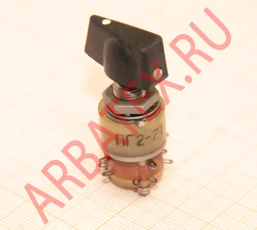 ПГ2-21-2П4НВ-К переключатель галетный фото 3