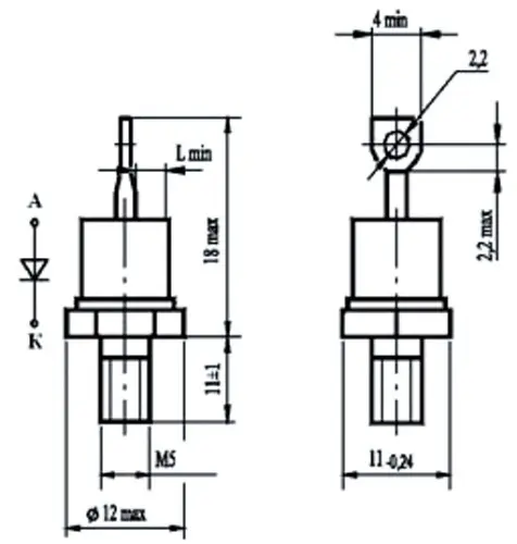 Д112-10Х-12 диод фото 5 Д112-10Х-12 диод фото 5