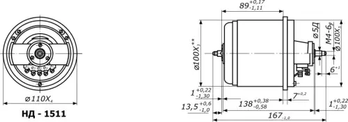 НД-1521 сельсин фото 2 НД-1521 сельсин фото 2