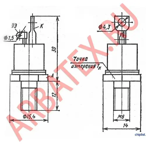ТС2-25-7-324 тиристор фото 3 ТС2-25-7-324 тиристор фото 3