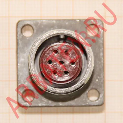 2РМ18Б7Г1В1 розетка Разъемы 2РМ, 2РМТ, 2РМГ, 2РМДТ, ОНЦ-РГ фото фото 3