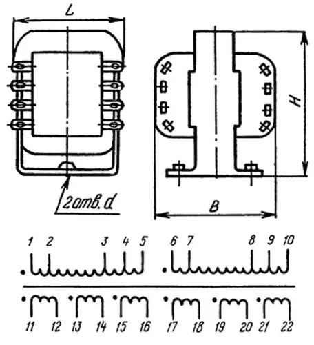 ТПП247-127/220-50 трансформатор фото 3 ТПП247-127/220-50 трансформатор фото 3