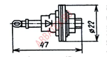 КД203Д диод фото 2 КД203Д диод фото 2