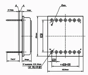 С1.153.УП2 микросхема фото 2 С1.153.УП2 микросхема фото 2