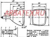 43ЛМ3И трубка электронно-лучевая