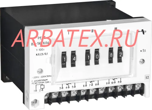ВЛ-56 0,1-10 мин. 24В реле времени ВЛ-56 0,1-10 мин. 24В реле времени