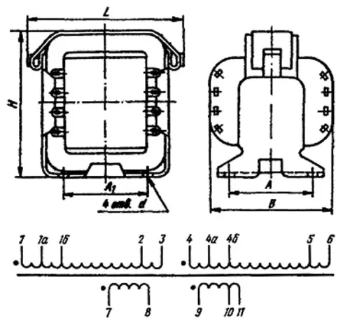 ТН8-127/220-50 трансформатор фото 3 ТН8-127/220-50 трансформатор фото 3