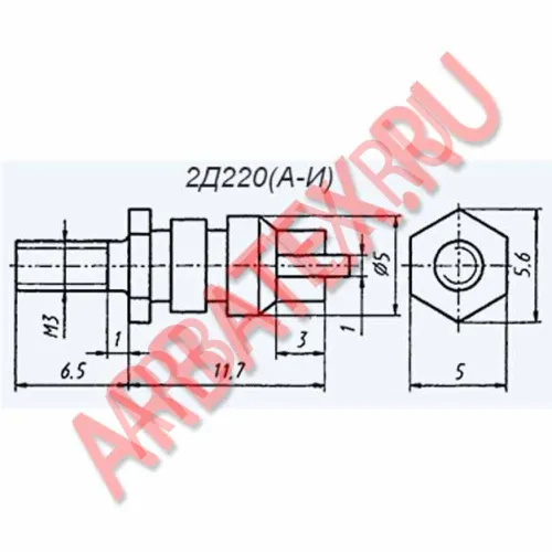 2Д220Г диод фото 3 2Д220Г диод фото 3