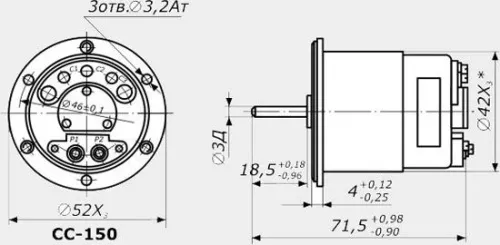 СС-150 сельсин фото 2 СС-150 сельсин фото 2