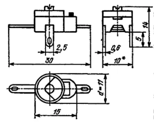 КПК-МН 350в 5/20 пф фото 3 КПК-МН 350в 5/20 пф фото 3