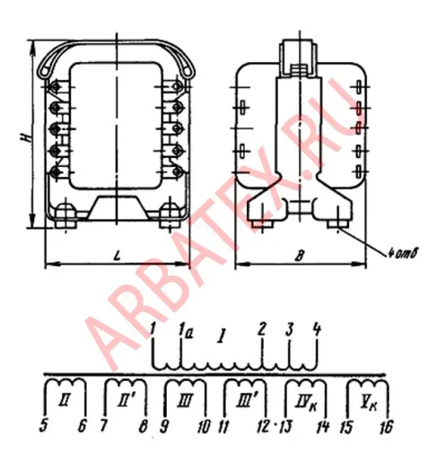 ТПП76-115-400 трансформатор фото 2
